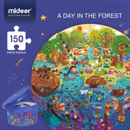 MIDEER CIRCLE PUZZLE - A DAY IN THE FOREST PUZZLE