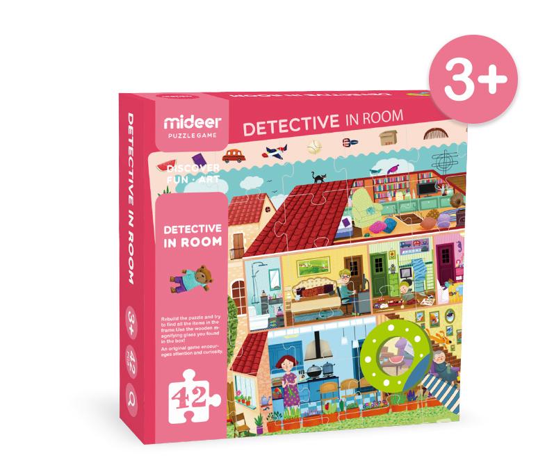 Mideer Detective In Room Puzzle