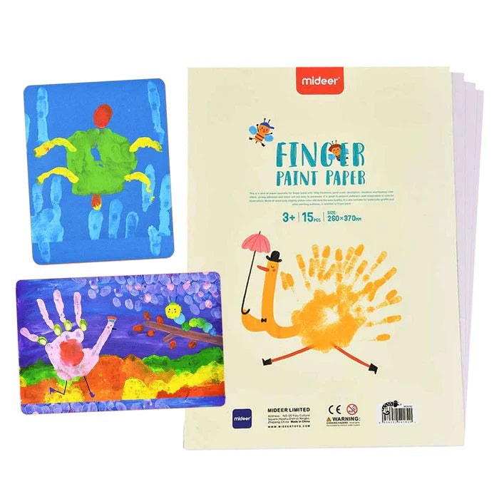MIDEER FINGER PAINT PAPER