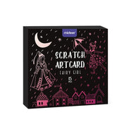 Mideer Kids Scratch Paper Art Set-15 Pieces Fairy