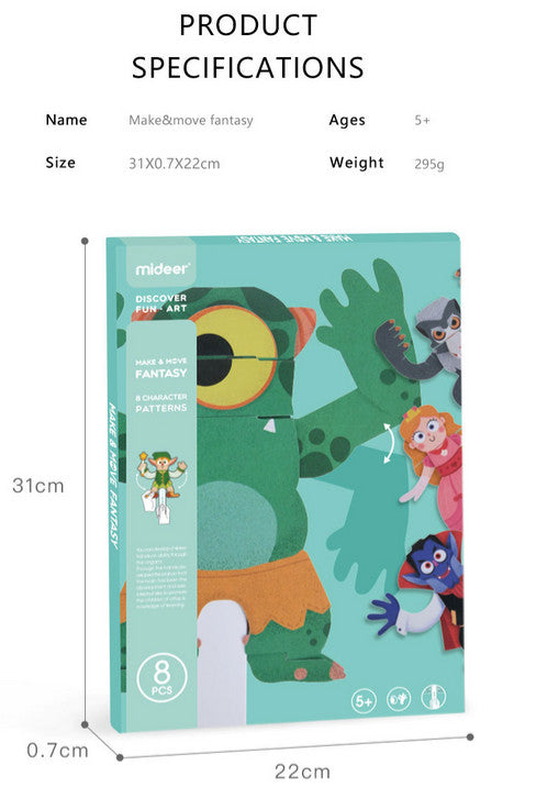 MIDEER MAKE & MOVE FANTASTY - baby enRoute