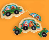 Mideer Mini Discovery Puzzle Car