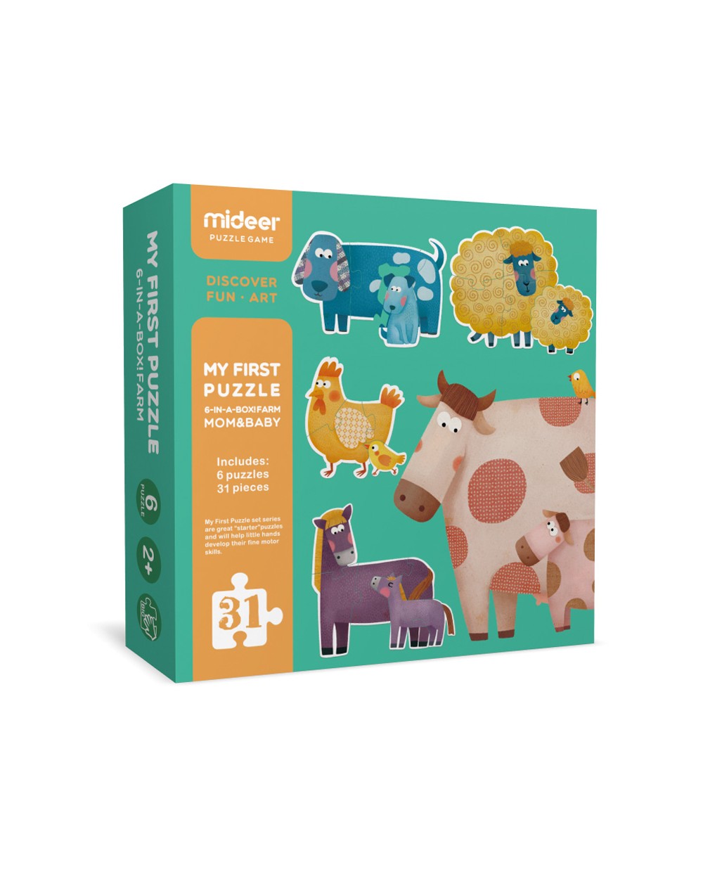 Mideer My First Puzzle Mom & Baby