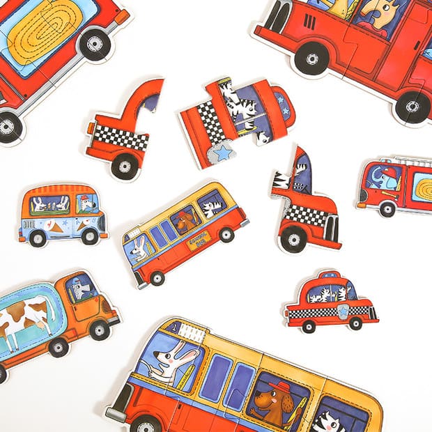 MIDEER MY FIRST PUZZLE TRAFFIC - baby enRoute