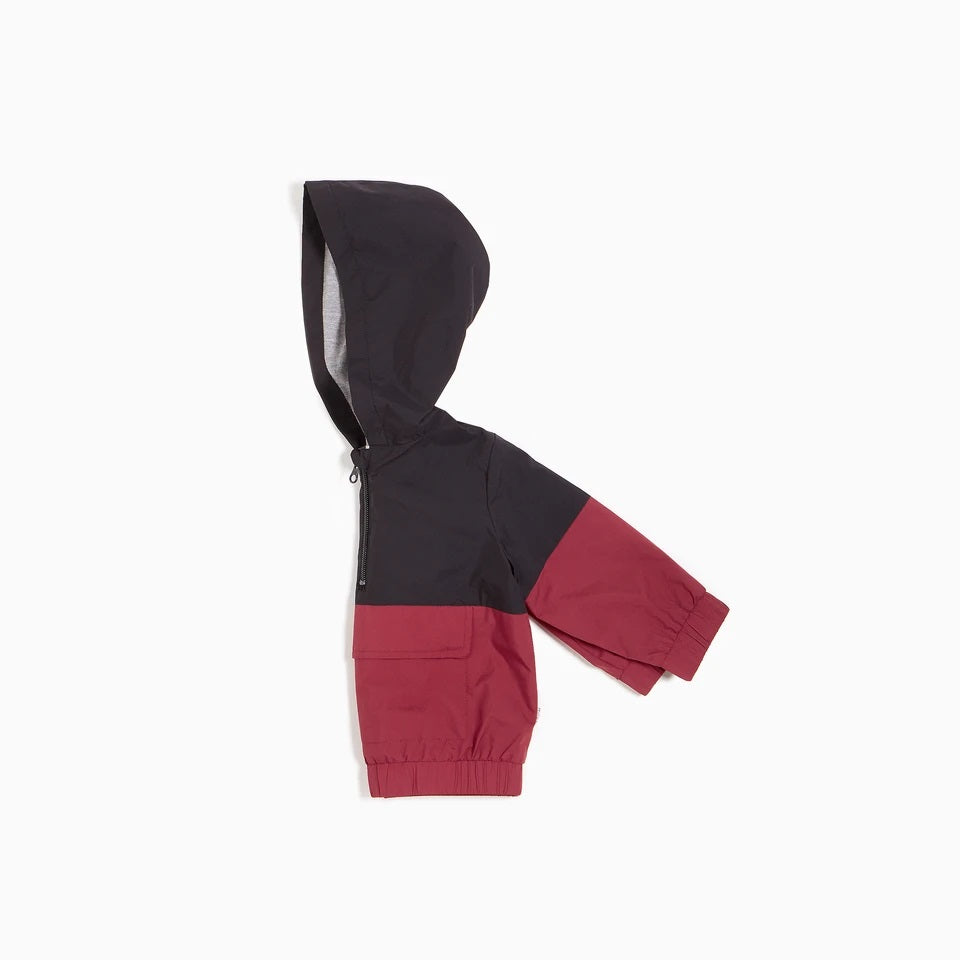 MILES BABY ARCADE GAME WINDBREAKER JACKET RED - baby enRoute