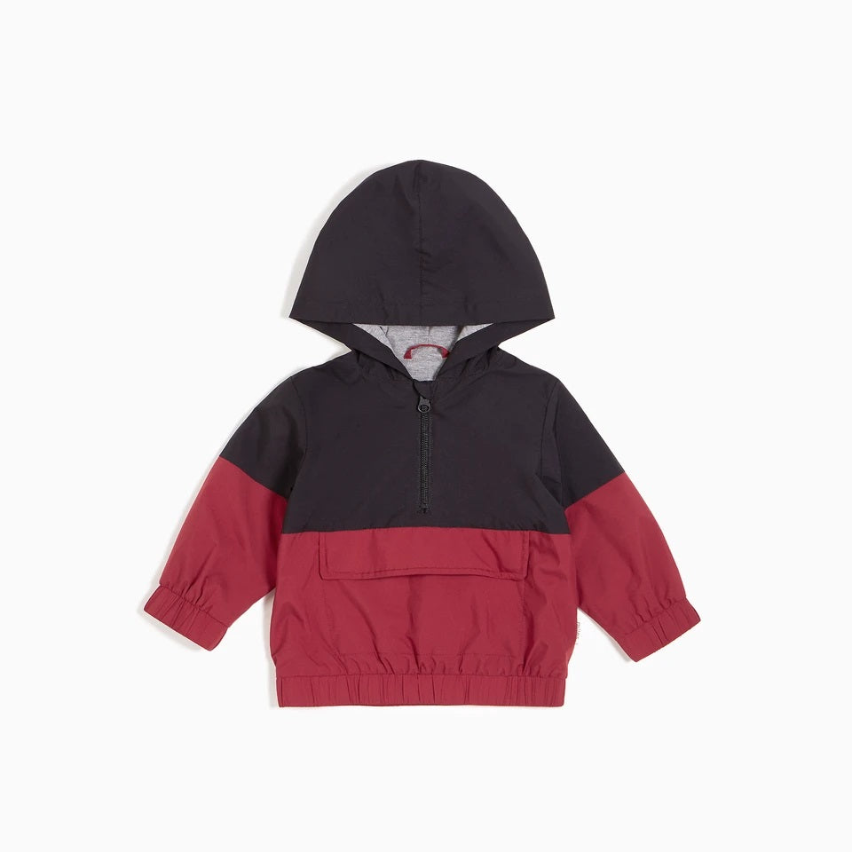 MILES BABY ARCADE GAME WINDBREAKER JACKET RED