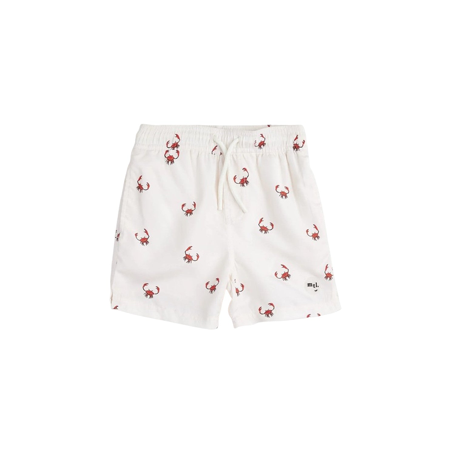 MILES THE LABEL PRINTED SWIM SHORTS CRAB