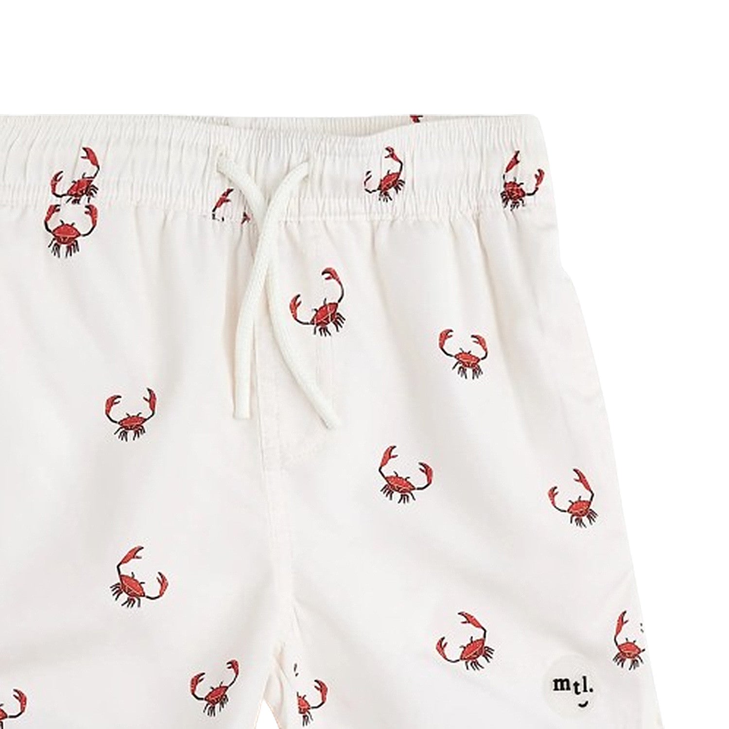 MILES THE LABEL PRINTED SWIM SHORTS CRAB