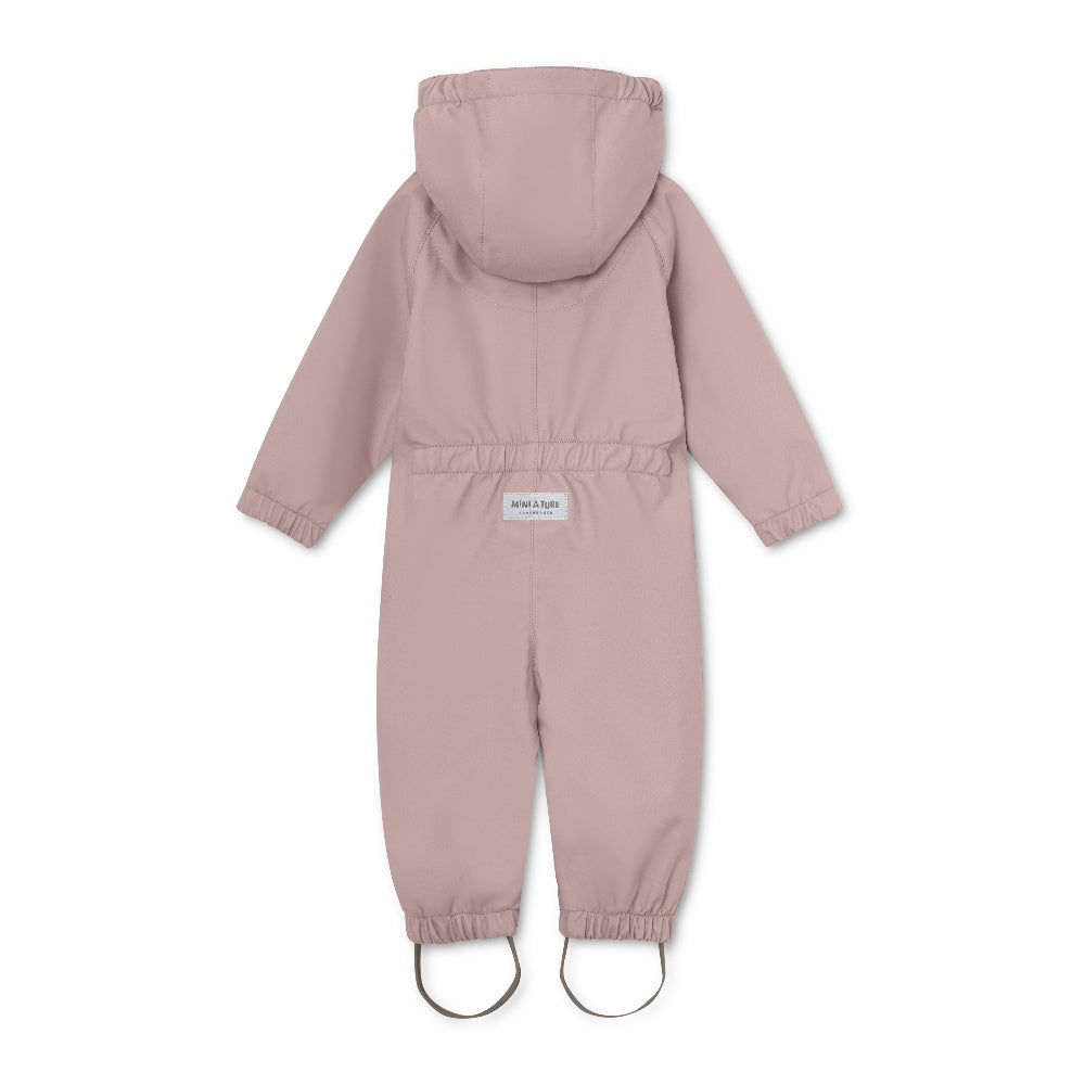 MINI A TURE MATARNO SPRING SOFTSHELL SUIT CLOUDY ROSE - baby enRoute