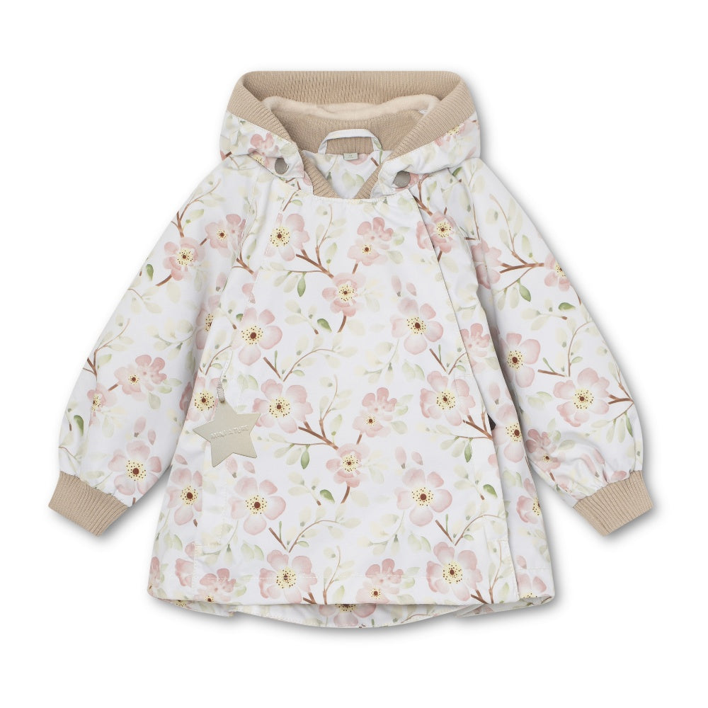 MINI A TURE MATWIAMI FLEECE LINED PRINTED SPRING JACKET SAKURA SPRING GRS