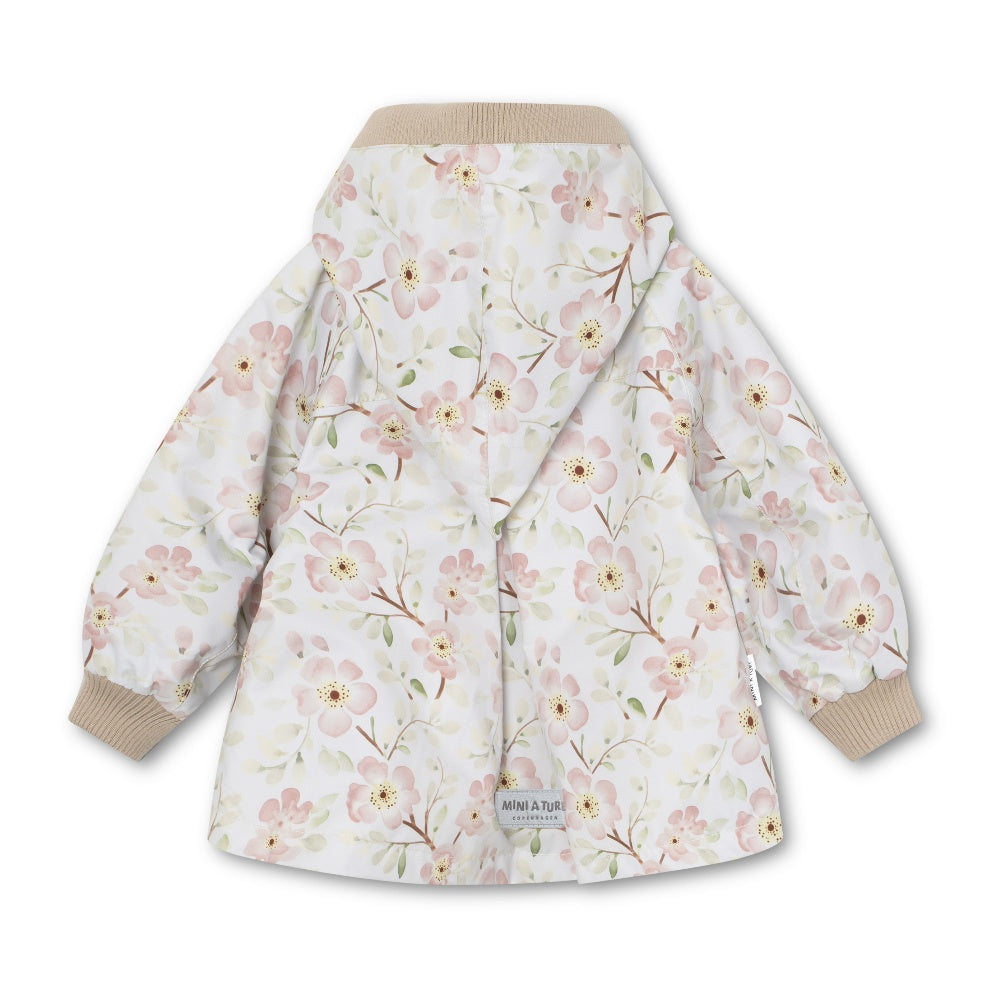 MINI A TURE MATWIAMI FLEECE LINED PRINTED SPRING JACKET SAKURA SPRING GRS