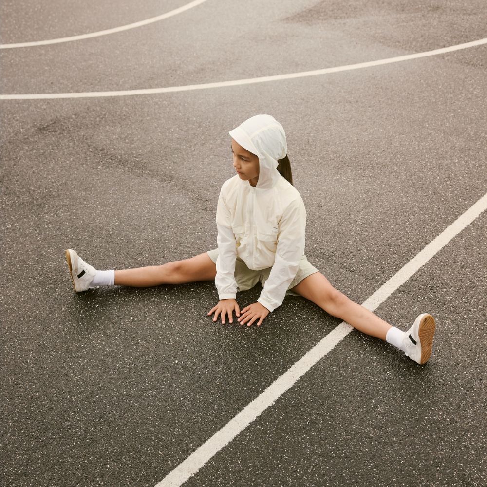 Mini A Ture Matasla UV jacket papyrus white hooded