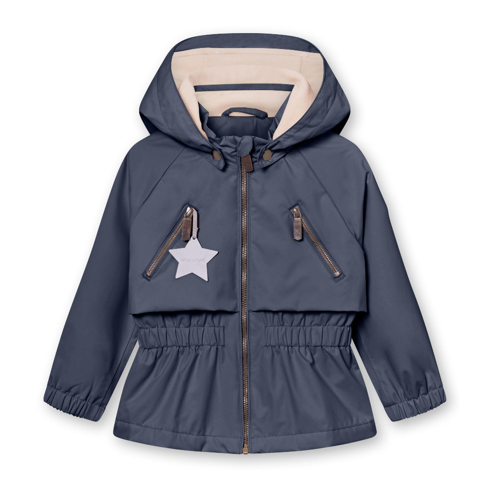 MINI A TURE MATALGEA FLEECE LINED SPRING JACKET OMBRE BLUE GRS