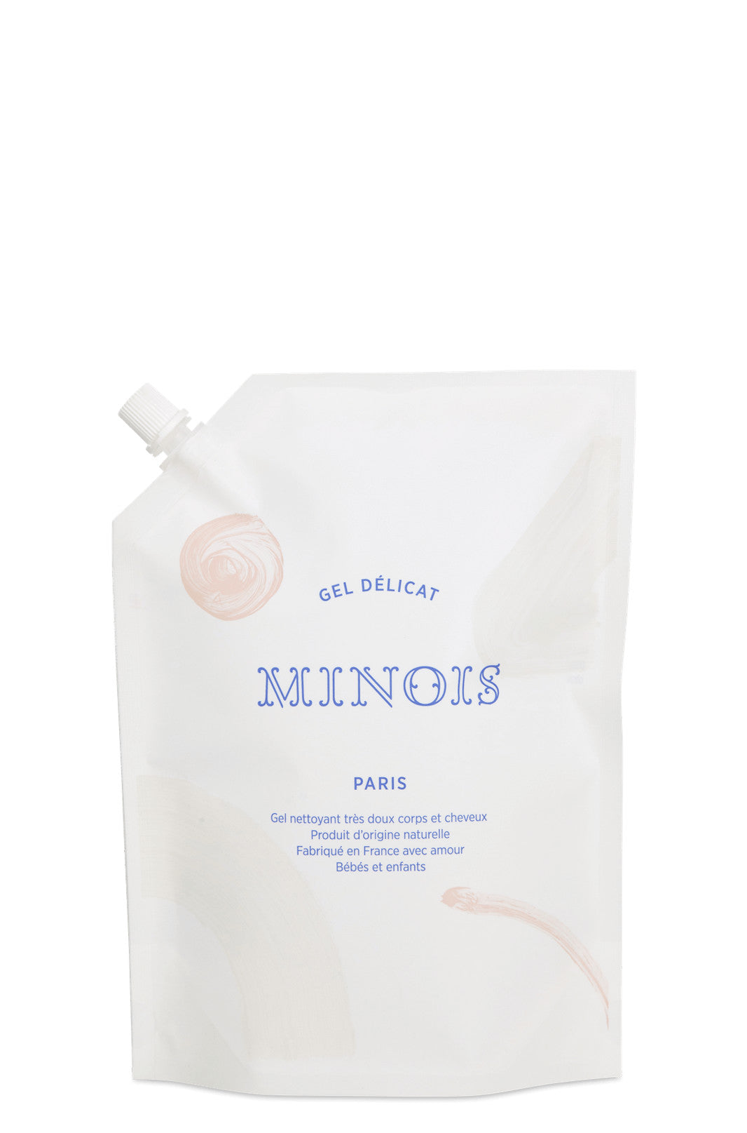 Minois Paris Delicate Gel Refill Very Soft Washing Gel For Body And Hair