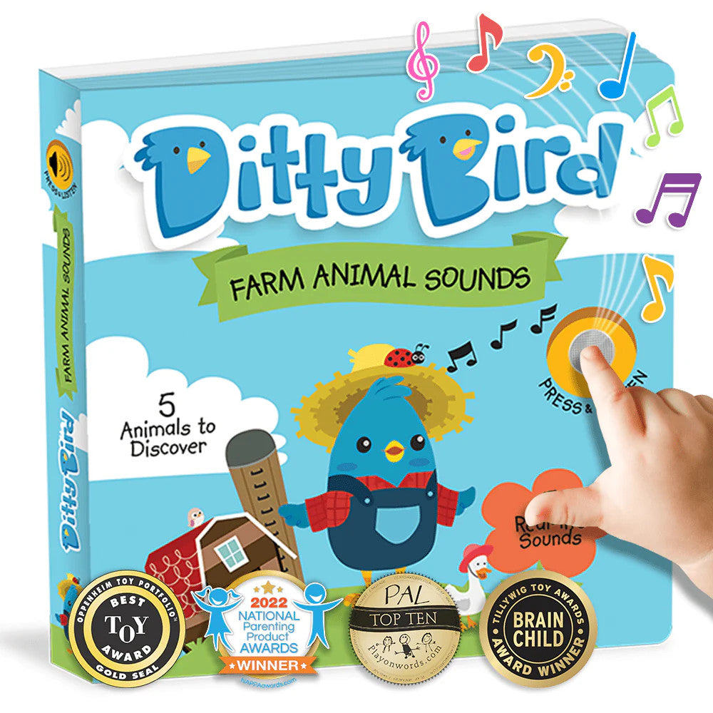 DITTY BIRD SOUND BOOK - FARM ANIMAL SOUNDS