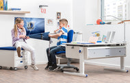 MOLL CHAMPION HEIGHT-ADJUSTABLE DESK LEFT UP