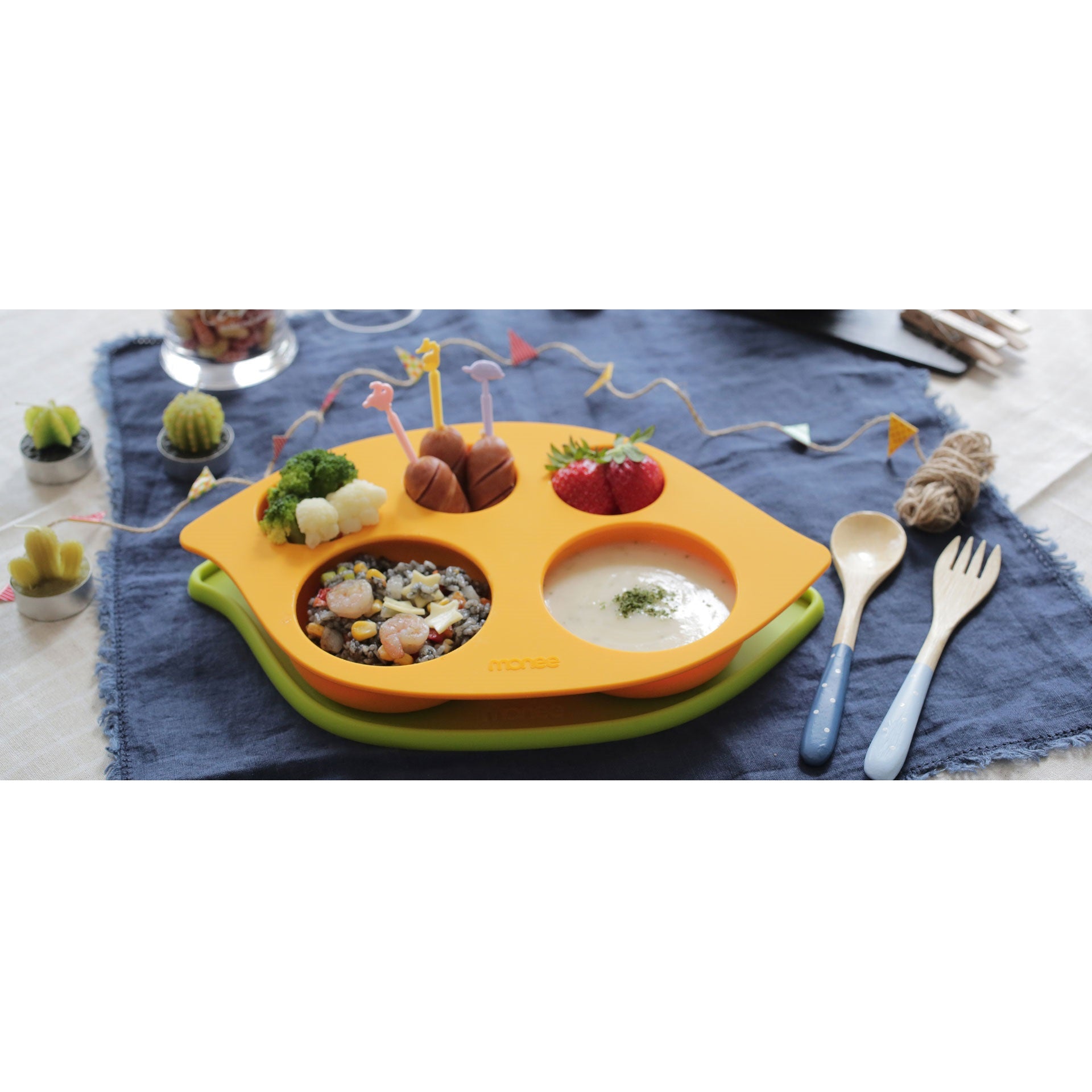 MONEE KIDS FOOD PLATE COMBO