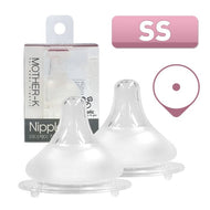 MOTHER-K NIPPLE FOR FEEDING BOTTLE 2P