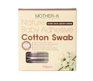 MOTHER-K BABY ADHESIVE COTTON BUDS 50PC