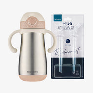 MOTHER-K HUG TUMBLER 350ML VANILLA PINK