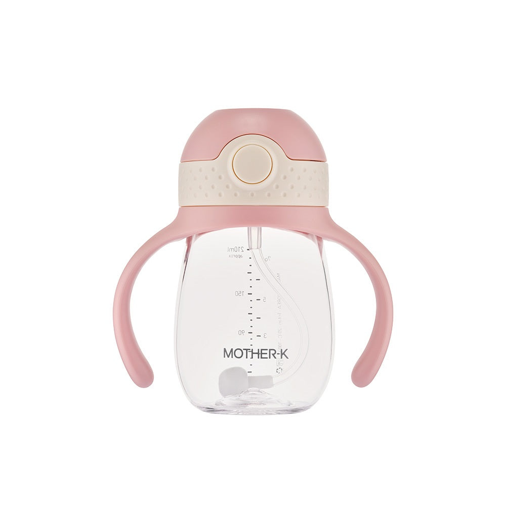 MOTHER-K HUG WEIGHTED STRAW CUP 210ML