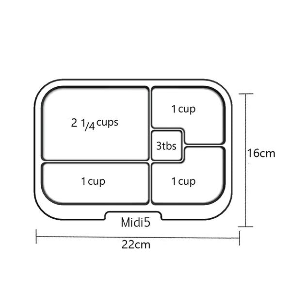 Munchbox Midi 5 Flamingo