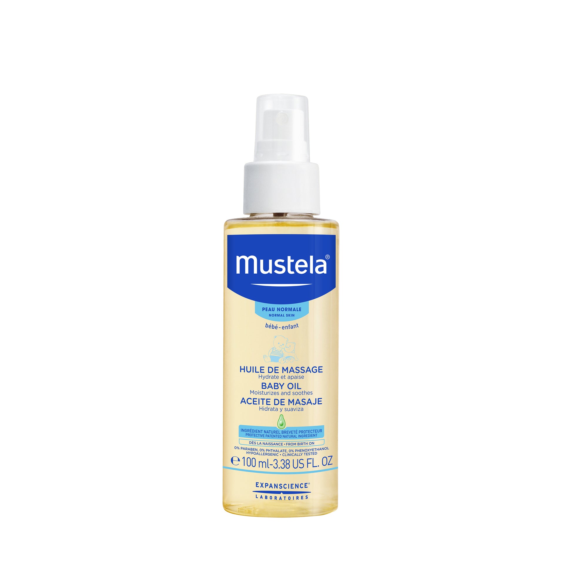 MUSTELA MASSAGE OIL 100ML