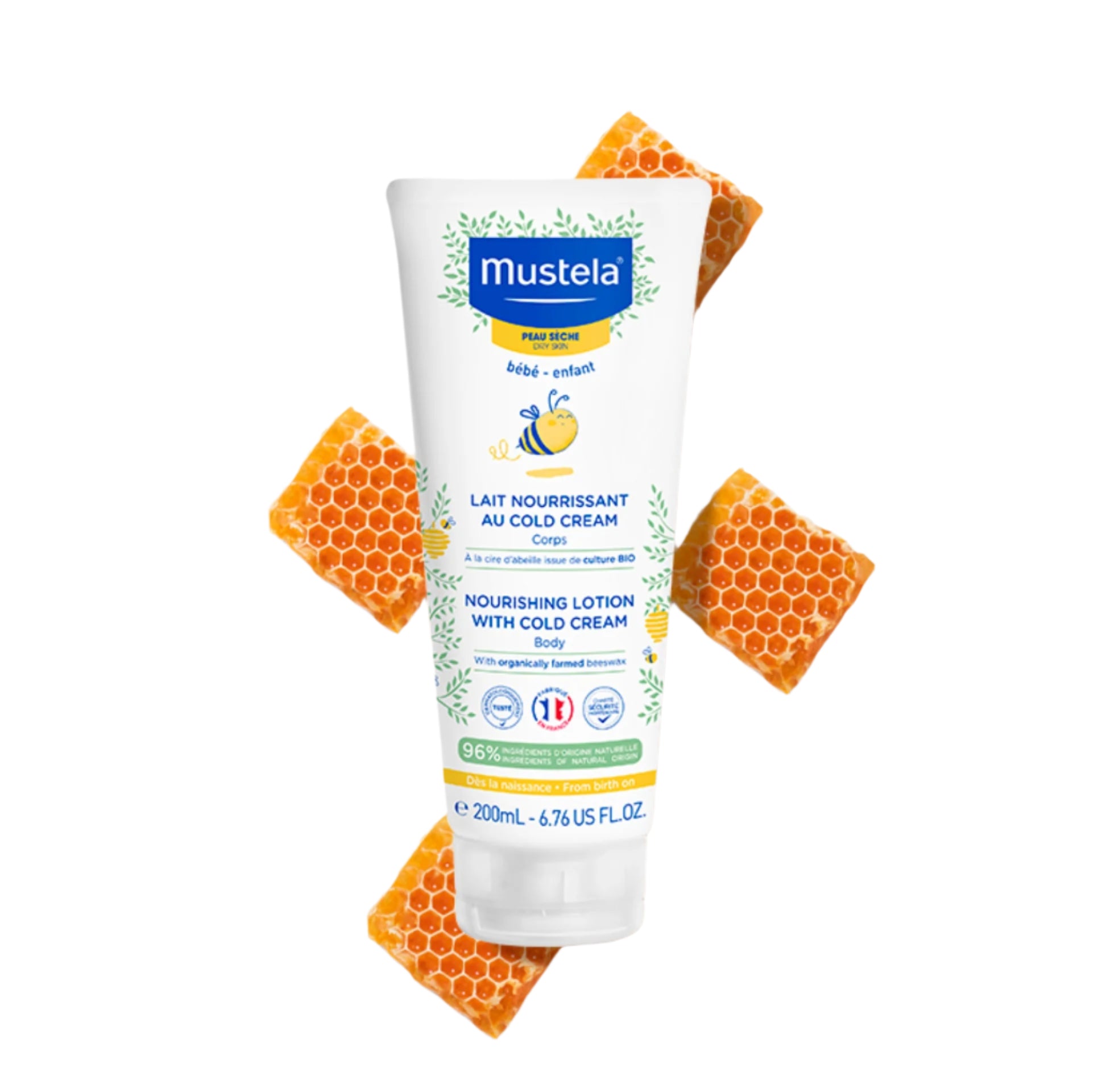 Mustela Nourishing Lotion With Cold Cream And Beeswax 200 ml