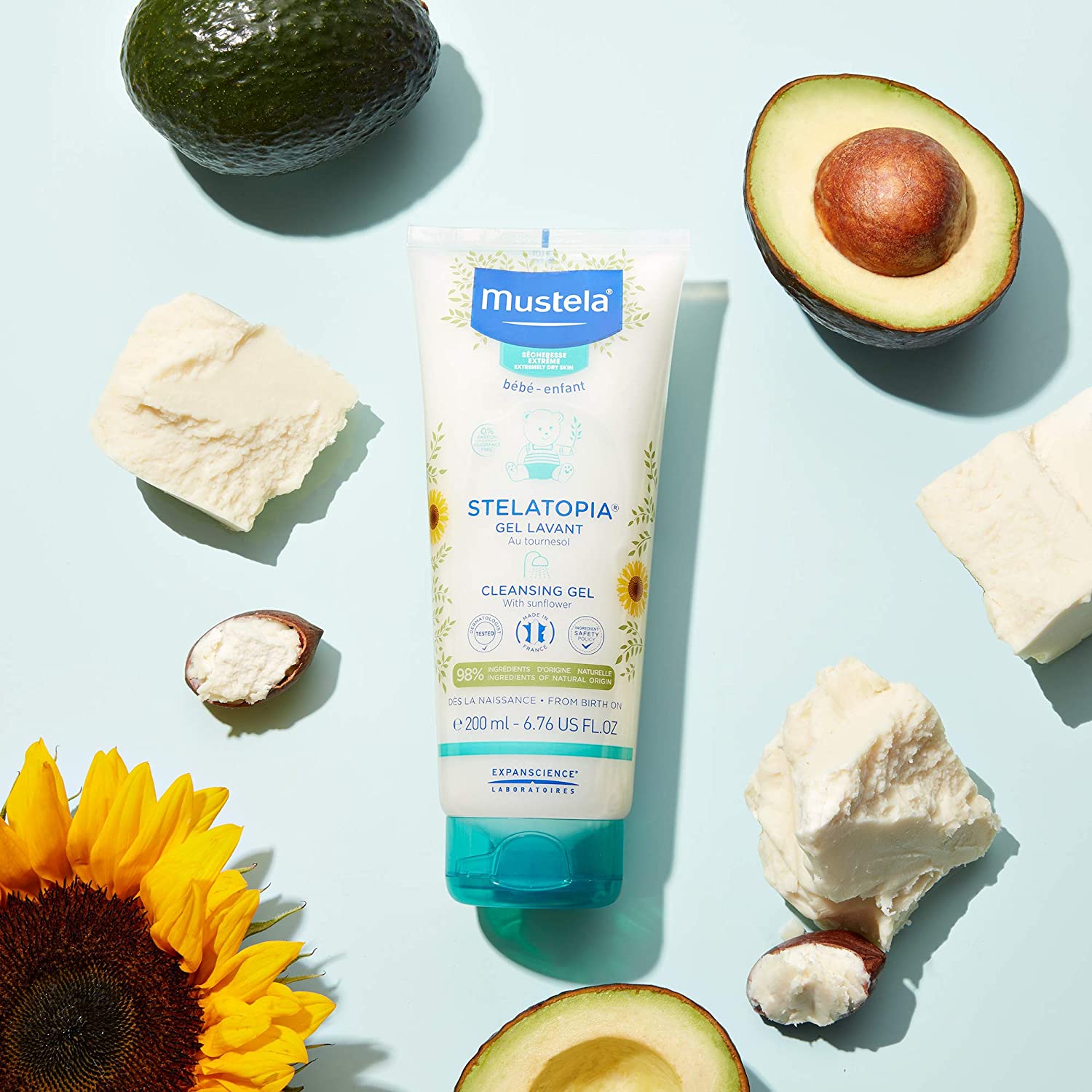 Mustela Stelatopia Cleansing Gel 200 ml