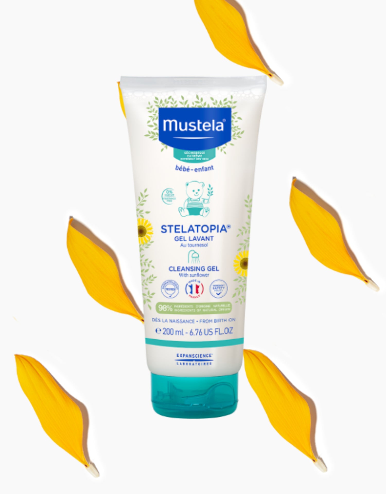 Mustela Stelatopia Cleansing Gel 200 ml