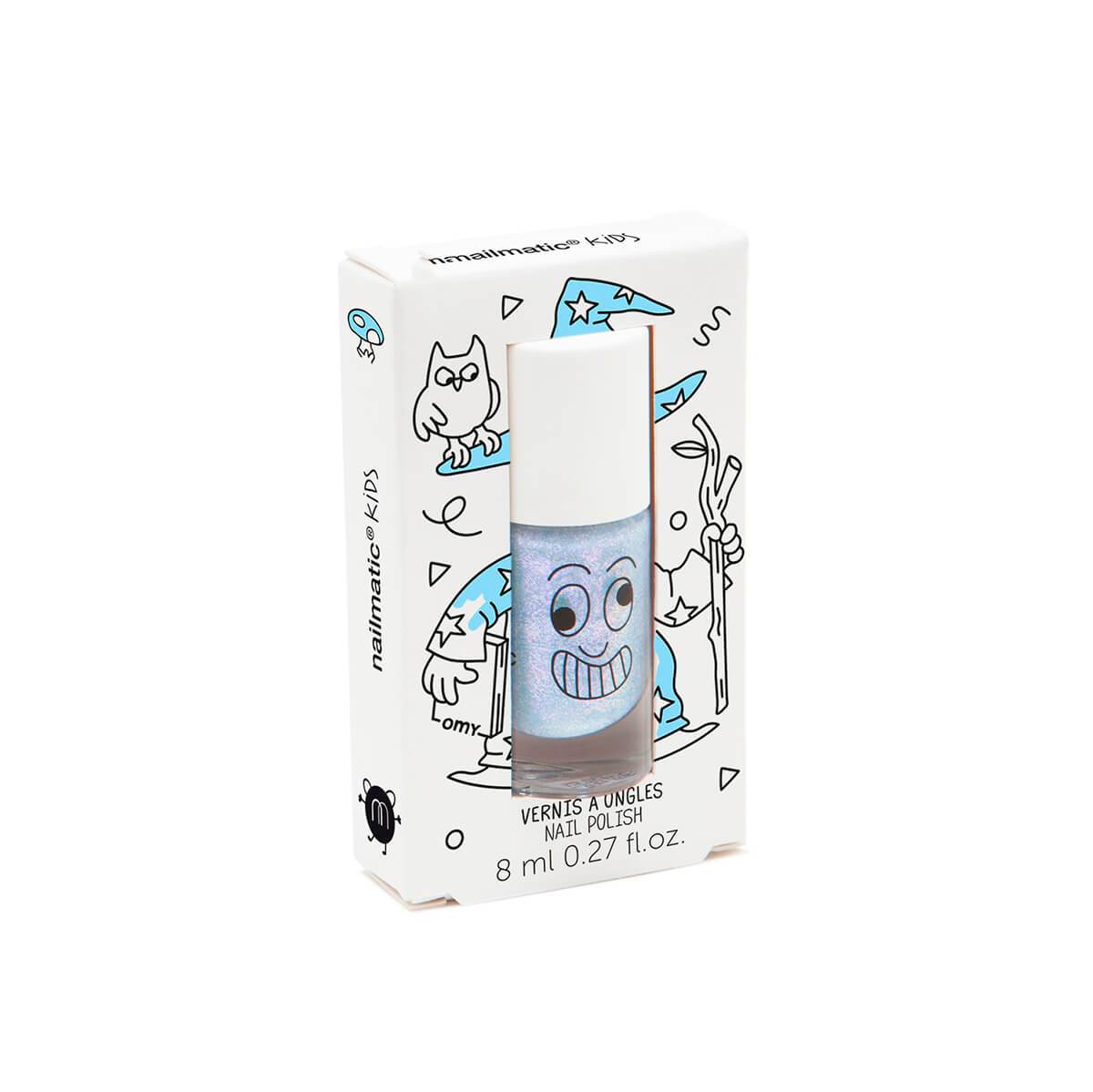Nailmatic Water Based Nail Polish For Kids Pearly Blue