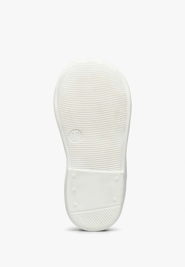 NATURINO BALLET LEATHER BALLERINAS WITH BOW WHITE