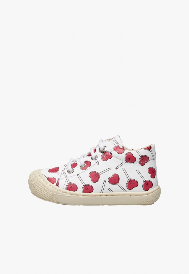 NATURINO COCOON VL CALF PR.LOLLIPOPS WHITE
