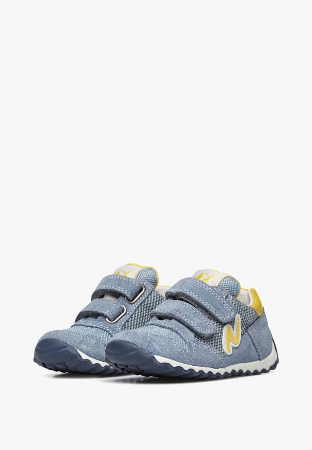 NATURINO SAMMY 2 VL SUEDE LIGHT BLUE