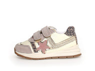NATURINO EVON VL SUEDE ANIMALIER BEIGE