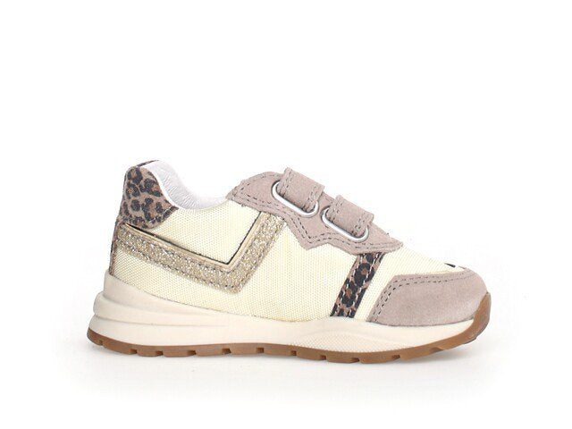 NATURINO EVON VL SUEDE ANIMALIER BEIGE