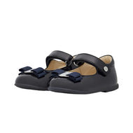 NATURINO JETE PATENT LEATHER BALLERINAS BLACK