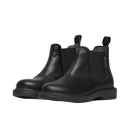 NATURINO PICCADILLY CHELSEA CALFSKIN BOOTS BLACK