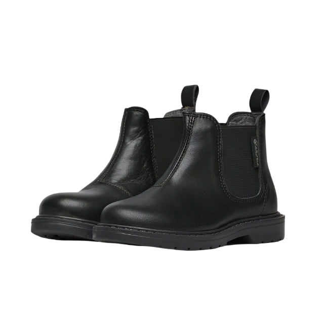 NATURINO PICCADILLY CHELSEA CALFSKIN BOOTS BLACK
