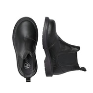 NATURINO PICCADILLY CHELSEA CALFSKIN BOOTS BLACK