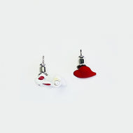 Nemibaby Earrings Bunnie & Heart 925 Sterling Silver Pins