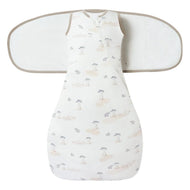 NEST DESIGNS ORGANIC COTTON STARTLE STOP SLEEP BAG 0.5 TOG BABY BAOBABS