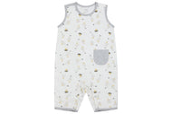 NEST DESIGNS BAMBOO PIMA SLEEVELESS ROMPER - THE GOOSE & THE GOLDEN EGG