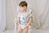 NEST DESIGNS BAMBOO SHORT SLEEVE ONESIE DRAGON DANCE