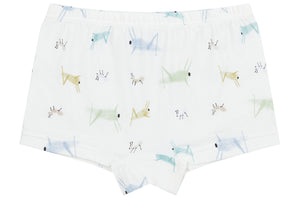 NEST DESIGN BAMBOO GIRLS BOY SHORT UNDERWEAR (2 PACK) HARE & ANT - baby enRoute