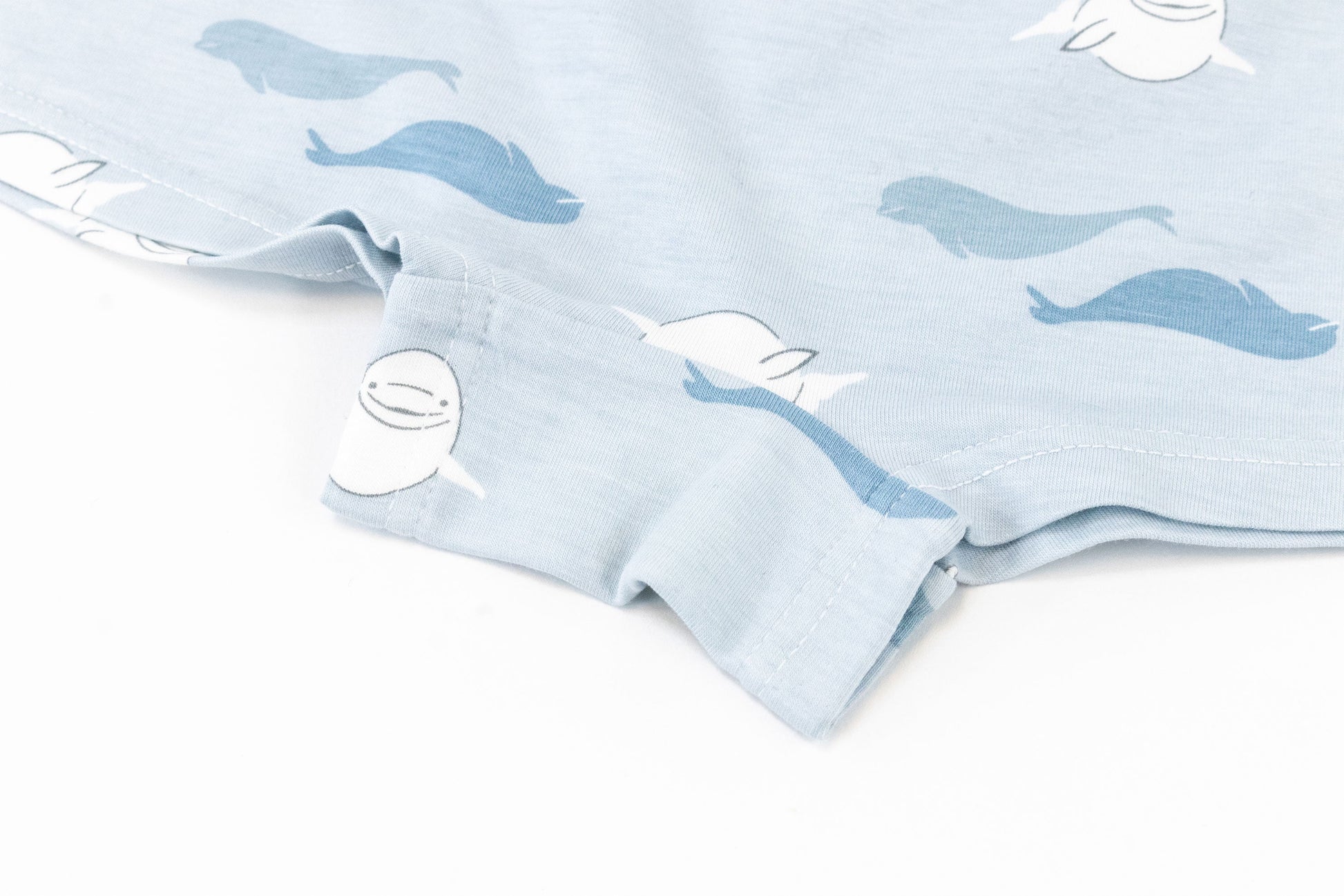 NEST DESIGNS BAMBOO GIRLS BOY SHORT UNDERWEAR (2 PACK) BELUGAS