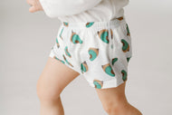 NEST DESIGNS BAMBOO GIRLS BOY SHORT UNDERWEAR (2 PACK) QUAILS