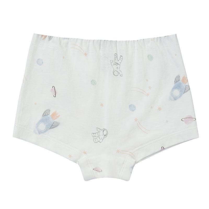 NEST DESIGNS BAMBOO GIRLS BOY SHORT UNDERWEAR (2 PACK) TO INIFINITY - baby enRoute