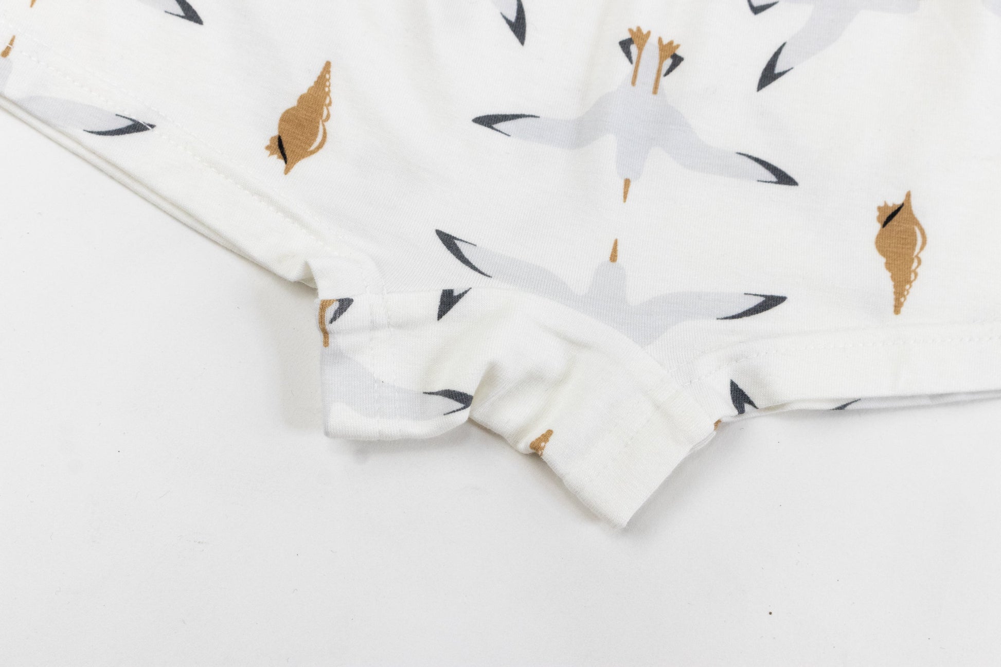 NEST DESIGNS BAMBOO GIRLS SHORT UNDERWEAR (2 PACK) SEAFARER