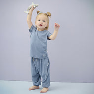 NEST DESIGNS BAMBOO JERSEY HAREM PANTS - TROPOSPHERE
